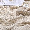 Yoofoss Muslin Blanket 100% Organic Cotton Throw Large 50" x