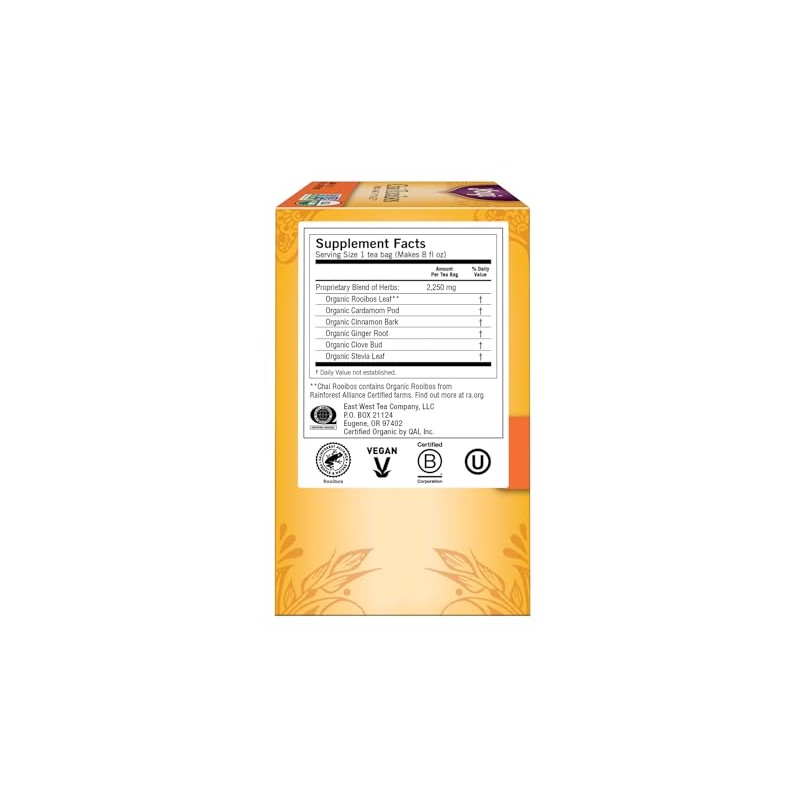 Yogi Herbal Teas, Chai Rooibos 16 ea