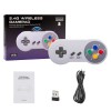 Wireless SNES Controller Gamepad + 2.4GHz USB Receiver Compatible with