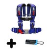 50 Caliber Racing Blue 2" 4 Point Harness w/bypass for