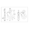 OH Slim Hook without Safety Lever WS-05