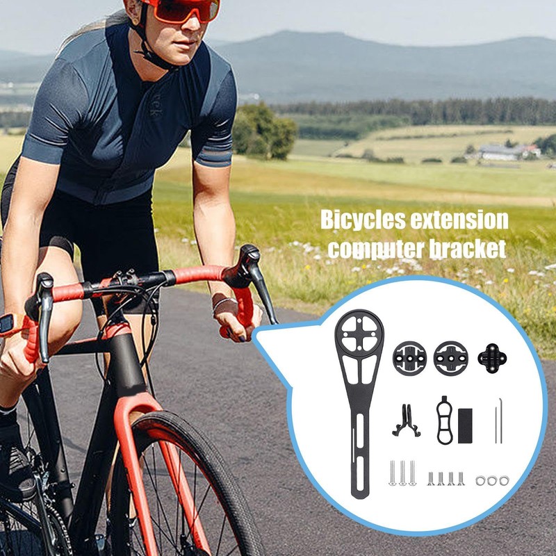 Cycling Computer Stand | Aluminum Alloy Cycling Front Computer Stand