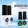 Gc Nails Gel Nails Set de Esmaltes para Aplicación Completa