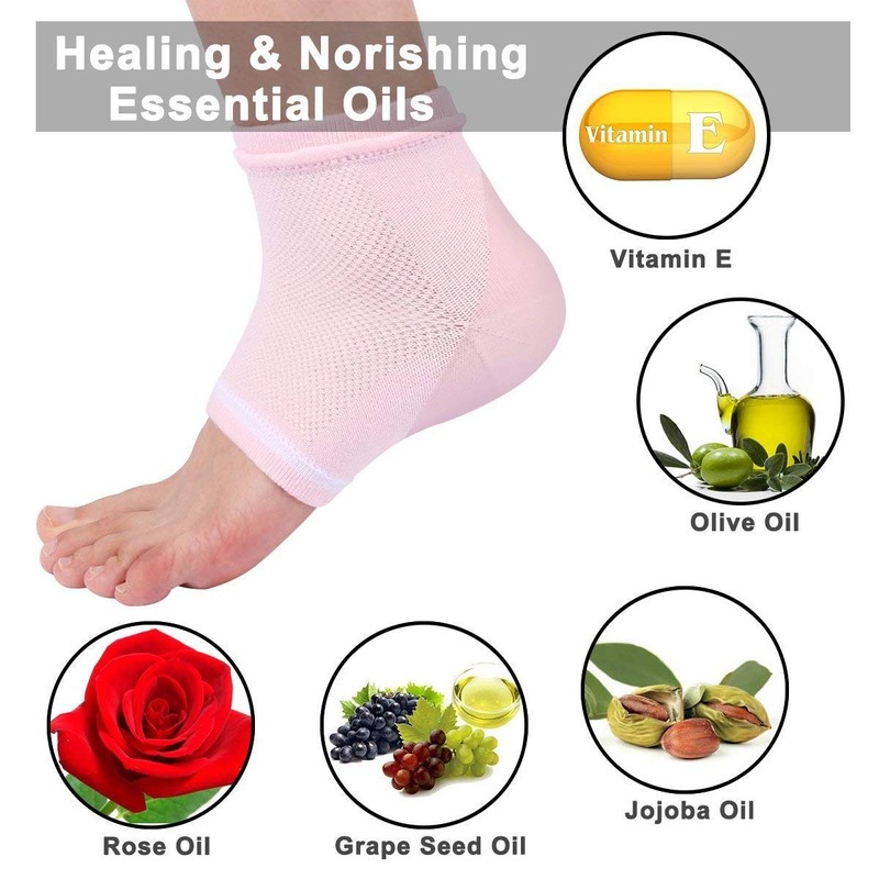 Codream Vented Moisturizing Socks Lotion Gel for Dry Cracked Heels,