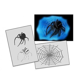 UMR-Design AS-140 spider Airbrushstencil Step by Step Size L