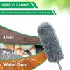 2 Pack Small Microfiber Feather Duster for Cleaning, Hand Washable