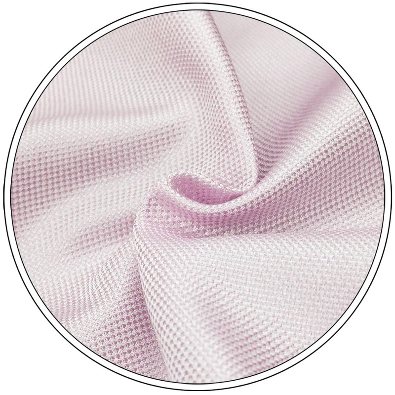 S&W SHLAX&WING Men's Necktie, Plain, Pink, General Dimensions, Weddings, Receptions,