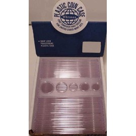 25 Whitman 2x6 Snaplocks 5-Coin Set CENT-HALF by Whitman Coins