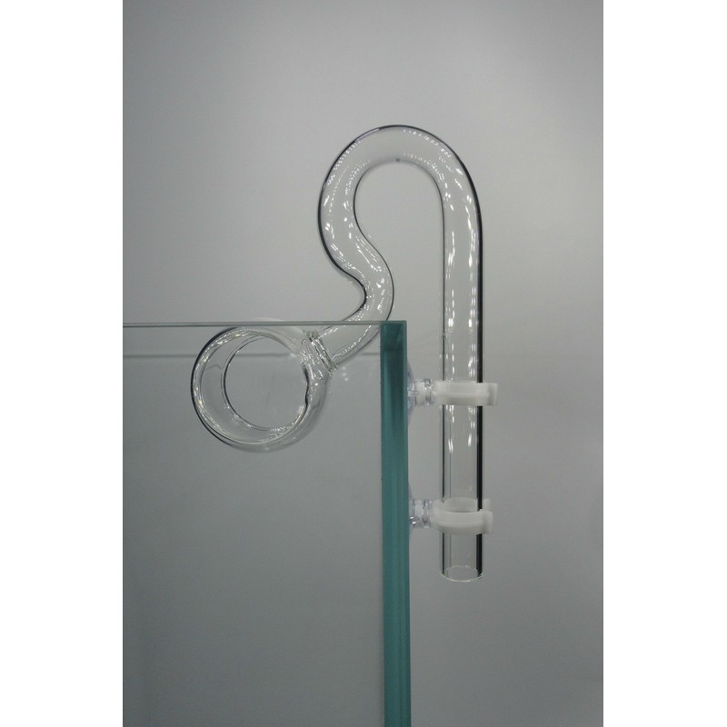 JARDLI Glass Lily Pipe Spin Outflow for Aquatic Plants Tank