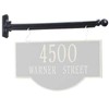 Whitehall Hanging Sign Mounting Arms, Flat Mount Pack of 2