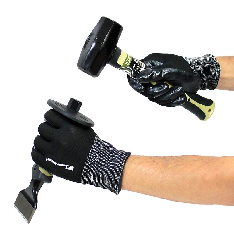 BM BHGC-3 Chisel with Hand Guard Flat Blade 2.8 in