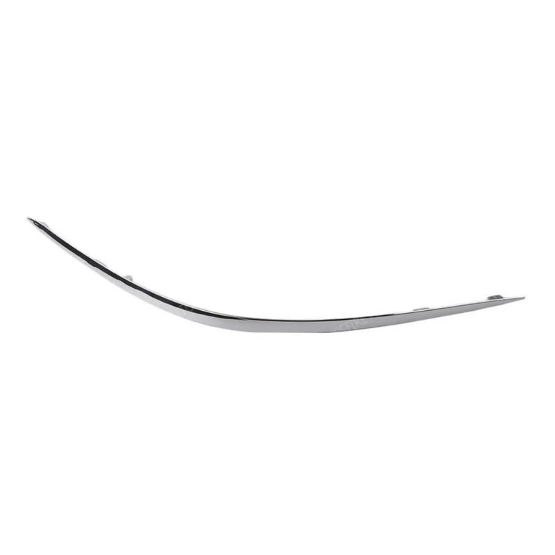 2PCS Car Front Bumper Molding Chrome Strip Trim Cover Left