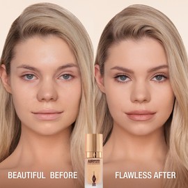 Charlotte Tilbury Airbrush Flawless Matte Foundation - Full Coverage Liquid Makeup with a Natural-Matte Finish - Smoothes & Blurs Pores - Waterproof & Transfer Resistant - 5 Cool