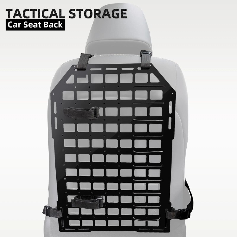 XUKEY 21x14in Tactical Rigid MOLLE Panel Vehicle Car Truck Seat