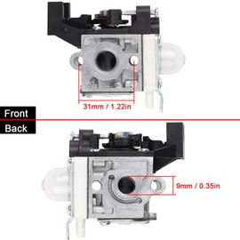ZAMDOE GT225 Carburetor for Echo GT225 GT225i GT225L GT225SF SRM225 SRM225i SRM225SB SRM225U PAS225 PE225 PPF225 SHC225 String Trimmer Weed Eater with Fuel Line Tune Up Kit