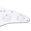 Electronic Guitar Pickguard 11‑Hole SSH Scratch Plate Backplate with Screws