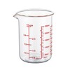 High Borosilicate Glass Measuring Cup-V-Shaped Spout，Glass Measuring Beaker for Kitchen