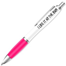 Silly Sentiments Mix & Match - Wide Range of Funny and Rude Pens (Like It Up The Bum)