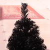 Christmas Black Tree Rust Proof Exquisite Decorative Props for Home