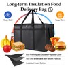 Bodaon Bodaon Large 2-Pack Insulated Food Delivery Bag With Hard