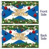 Christmas Flag 5ft x 3ft with eyelets - Christmas Banner