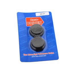 Race Driven Rear Brake Pads for Yamaha Moto 4 YFM 225 250 350 Big Bear Tri Moto YTM200 200 YTM225 YT125 125 YT175 175