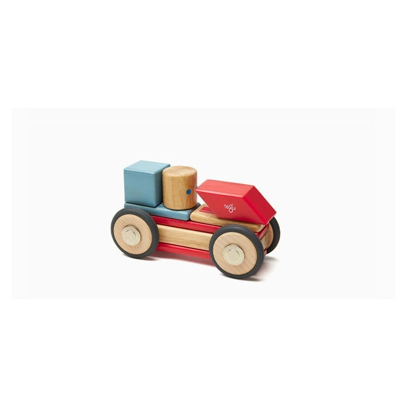 Tegu Daredevil Magnetic Wooden Block Set, 1-99 years old, 12