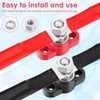 2 PCS Power Distribution Block Bus Bar 12v 200a Battery