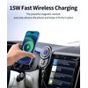 Masergogo Wireless Charging car Phone Holder for Volvo XC60 2018-2025