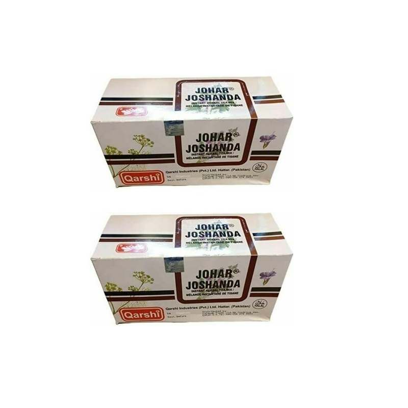 Qarshi Johar Joshanda Herbal Tea Cold Flu remedy - Each