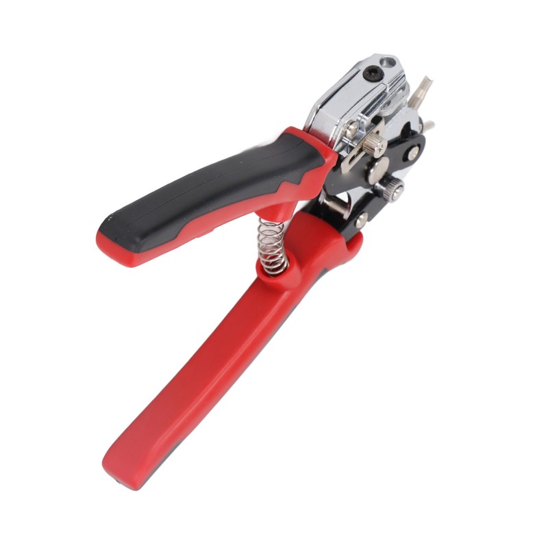 Leather Hole Punch 6 Holes 360 Degree Rotating Adjustable Margin