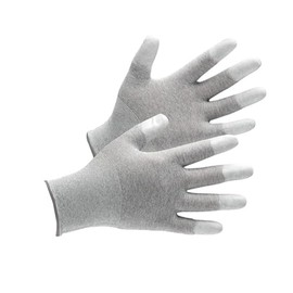Midori Anzen NP181DC Quality Control Electrostatic Diffusing Gloves, For Work, Low Dust, 10 Pairs/Bag, L