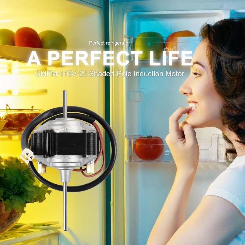 ZYD-2J-22 Refrigerator Refrigeration Fan Motor 115V 60Hz Input 22W Output