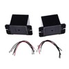 IEQFUE 2PCS 12VDC Coil 30A SPDT 1NO 1NC 240VAC Power
