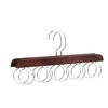 Ultra Light and Stylish Wooden Hanger, Ring Hanger, Metal Aluminum