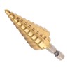 Fongmore 4-22mm HSS Titanium Coated Step Drill Bit High Speed