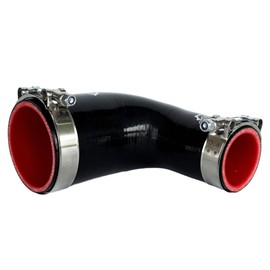 bekelan 2" to 3"(50-76mm) 90 Elbow Coupler Silicone Reducer Hose With Stainless Steel T-Bolt Clamp - High-Temp 4-Ply Reinforced Design for Automotive Turbo/Intercooler/Intake Piping/Industrial Hydraulic