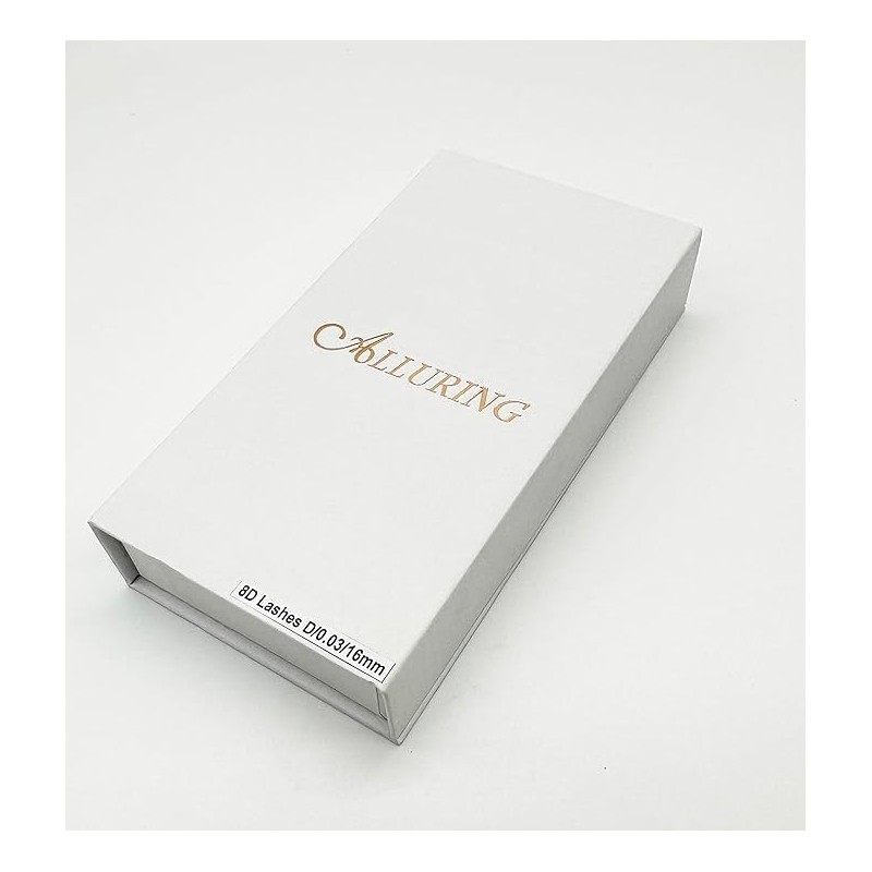 Alluring 8D Premade Lash Fans 0.03mm C & D Curl,