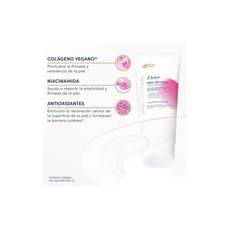 Dove Sérum Corporal Pro-Retinol + Reafirmante 400 ml