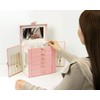 KAMIER Jewelry Box for Women, 6-Layer Large Jewelry Organizer Box