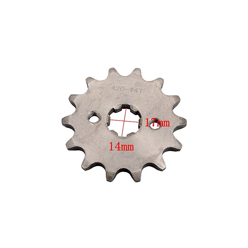 420x96 Chain 14T Front 37T Rear Sprocket Kit for The