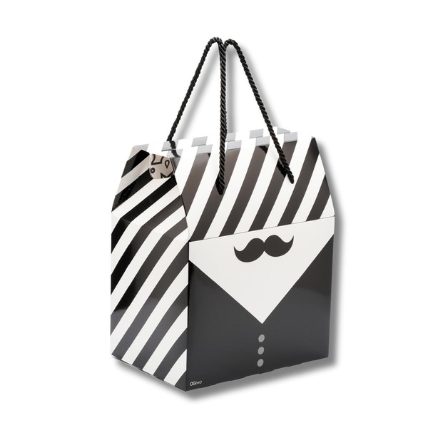 OGTWO Gift Bag with Handles Use As Gift Box with