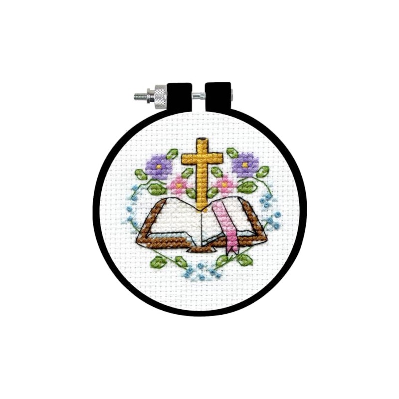 Design Works Crafts Inc. Cross & Bible Counted Cross Stitch