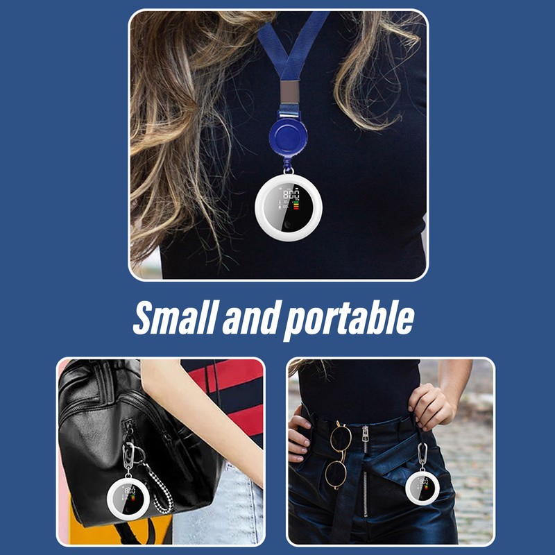 Infrared Mini CO2 Detector 3 in 1 Portable LCD Temperature