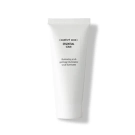 [ Comfort Zone ] Essential Illuminating Refining Scrub, Color and Dye Free, Fresh and Vibrant with Citrus & Herb Exfoliation, 2.02 Fl Oz