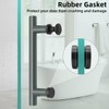 Shower Door Handle 145mm Hole to Hole Stainless Steel Door