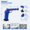 Pressure Drain Plunger for Clog Removal – Manual Pump Cleaner