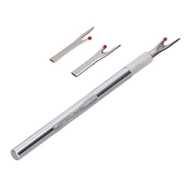 Seam Ripper, Metal Seam Ripper Set with Replacement Blade, Aluminum Alloy Handle, Seam Ripper, Stitch Remover, Thread Cutter, Tool for Sewing Crafts,