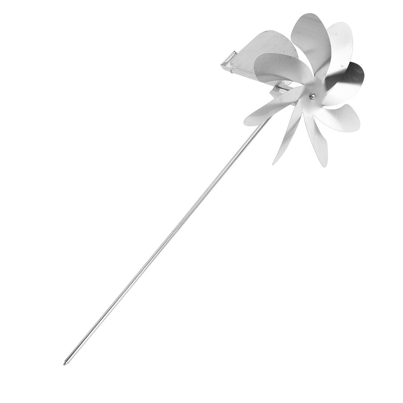 360 Degree Rotation Swivel Weathervane Stainless Steel Windmill Weather Vane