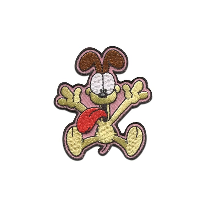 Comercial Mercera Garfield© Odie Comic Cat Embroidered Patch Iron on